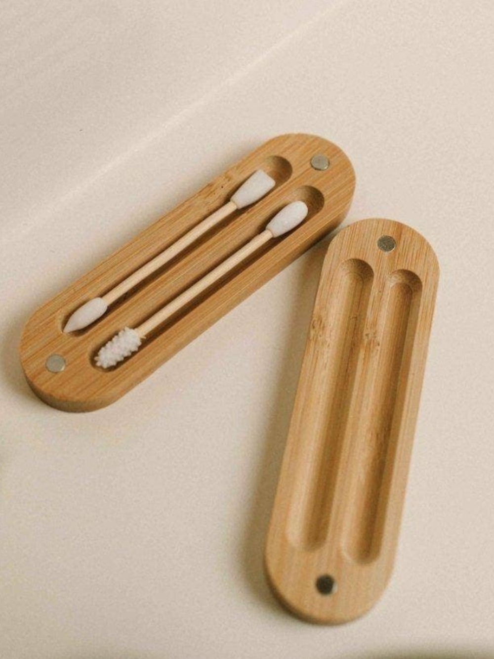 ✨ Reusable Bamboo Ear Swabs / Case - Brand New✨